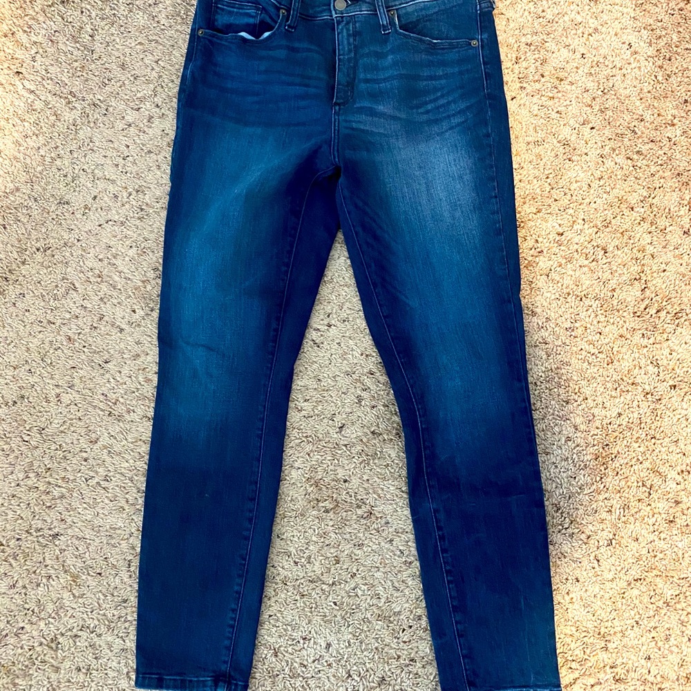 Dark wash Blue jeans